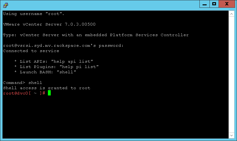 NSXv Removal