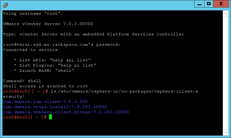 NSXv Removal